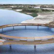 El M.T.O.P. pagará la suma de U$S 1:800.000 por la construcción del Puente Garzón que unirá Rocha con Maldonado.