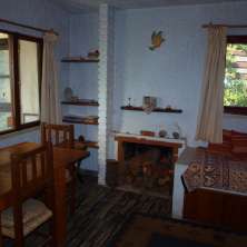 Living Comedor con hogar a leña