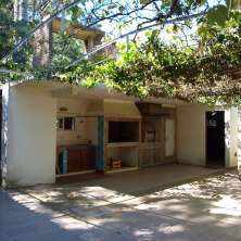 Parrillero y horno de barro