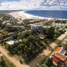 Vista aérea de la propiedad