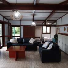 Living con aire acondicionado