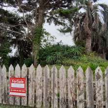 Fachada jardín