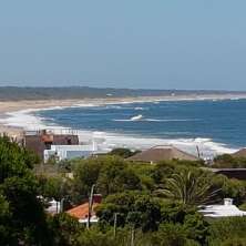 Vistas aereas del jardín y playas oceánicas