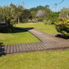 Caminos en jardín