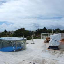 Terraza con vistas al jardín