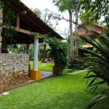 Fachada trasera Barbacoa