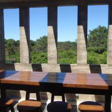 Terraza con vistas al jardín