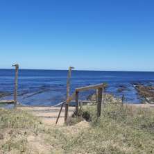 Bajada a la playa