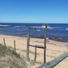 Bajada a la playa