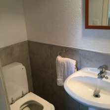 Baño de servicio