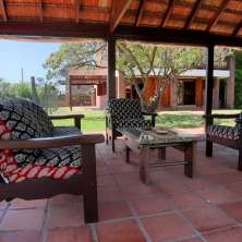 Barbacoa y zona de chill out