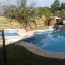 Piscina cercada