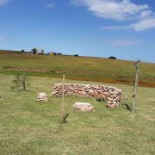 Fogón de piedra