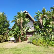 Beautiful thatch roof home situated on main avenue in La Paloma coastal resort