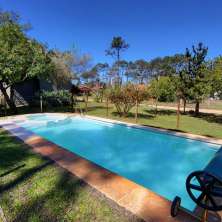Piscina con lona térmica
