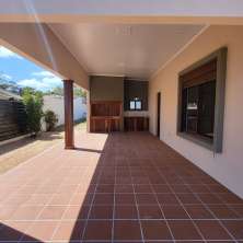 Gran porch para el vehículo