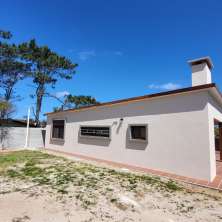 Vista de la fachada posterior