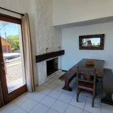 Comedor con hogar