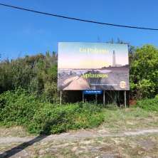 Very large lot well situated on main avenue in La Paloma coastal resort